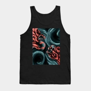 Skull & Snake (emerald) Tank Top